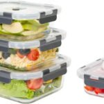 Siguro vákuumos üvegedény készlet, 0,37 l + 0,64 l + 1,05 l + 1,52 l + szivattyú, 5 db